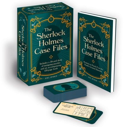 The Sherlock Holmes Case Files: Includes a 50-Card Deck of Absorbing Puzzles and an Accompanying 128-Page Book