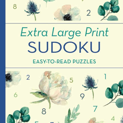 Extra Large Print Sudoku