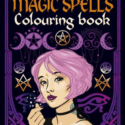 Magic Spells Colouring Book