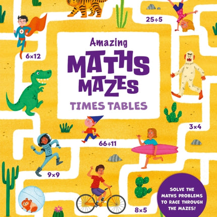 Amazing Maths Mazes Times Tables