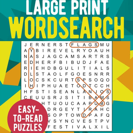 Large Print Wordsearch