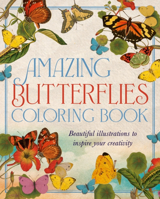 AMAZING BUTTERFLIES COLORING BK