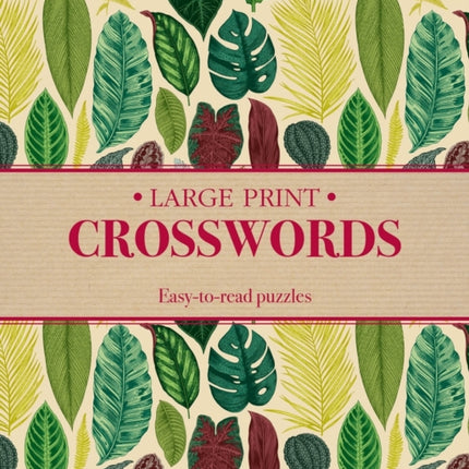 Large Print Crosswords