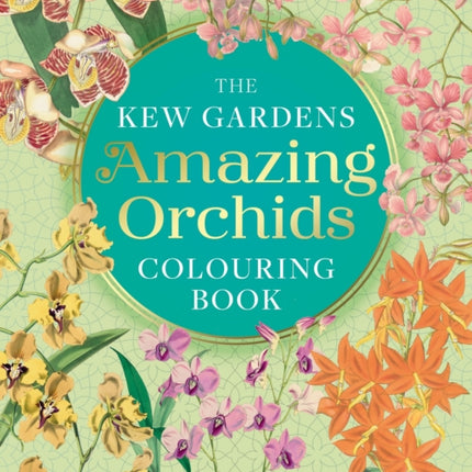 The Kew Gardens Amazing Orchids Colouring Book