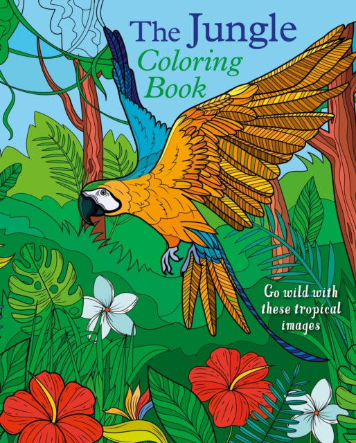 The Jungle Coloring Book