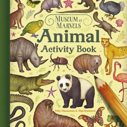 Museum of Marvels Animal Activity Book