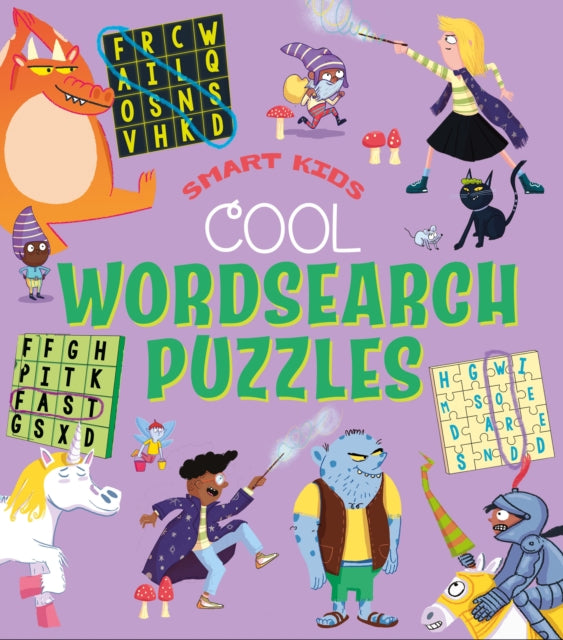 Smart Kids Cool Wordsearch Puzzles