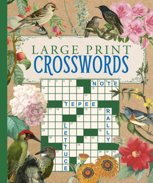 Large Print Crosswords