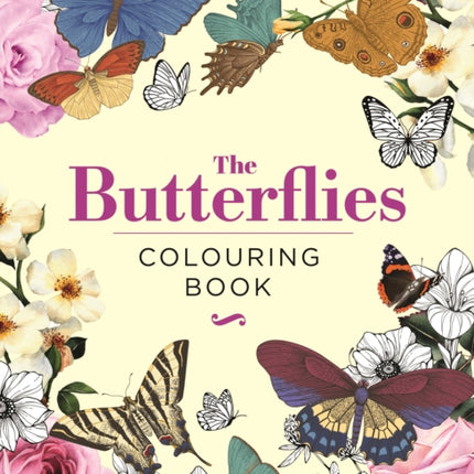 The Butterflies Colouring Book