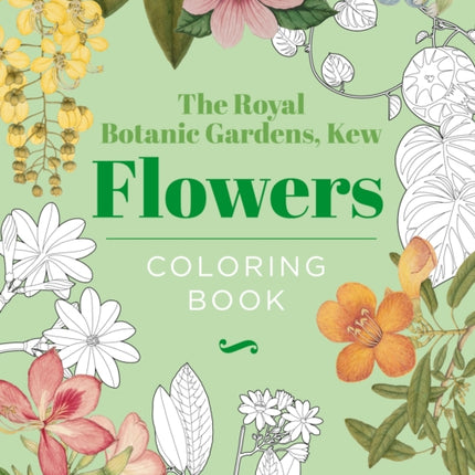 The Royal Botanic Gardens Kew Flowers Coloring