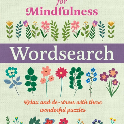 Puzzles for Mindfulness Wordsearch