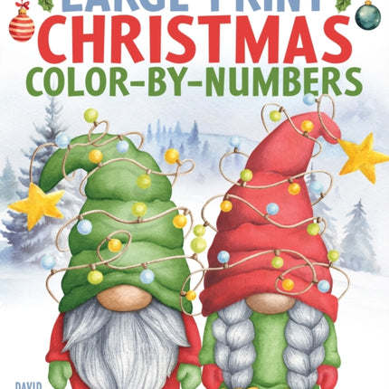 Large Print Christmas ColorByNumbers