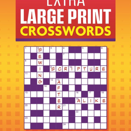 Extra Large Print Crosswords
