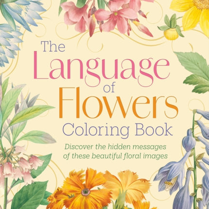 The Language of Flowers Coloring Book