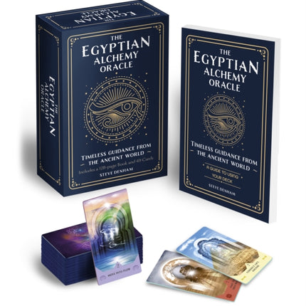 The Egyptian Alchemy Oracle Book  Card Deck