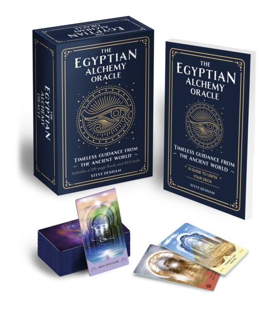 The Egyptian Alchemy Oracle Book  Card Deck