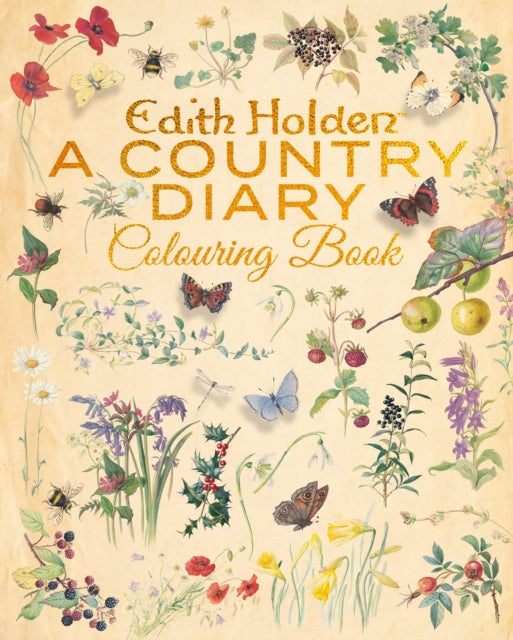 Edith Holden A Country Diary Colouring Book