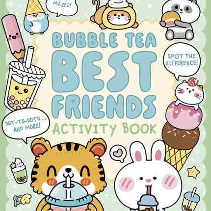 Bubble Tea Best Friends Activity Book