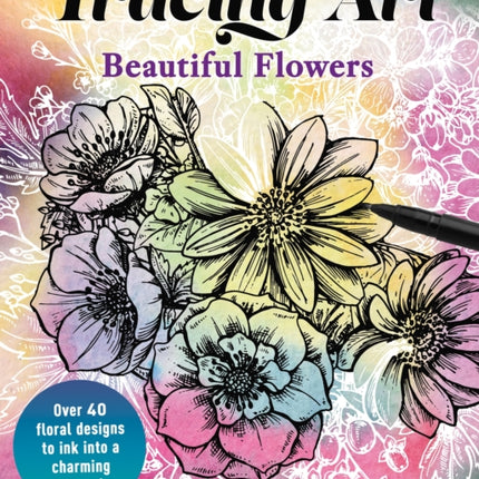 Tracing Art Beautiful Flowers