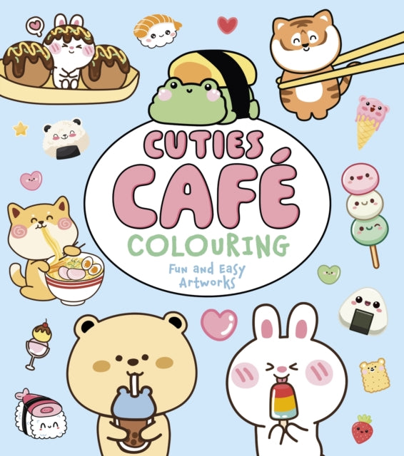 Cuties Café Colouring