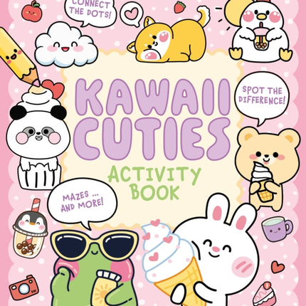 Kawaii Cuties Activity Book