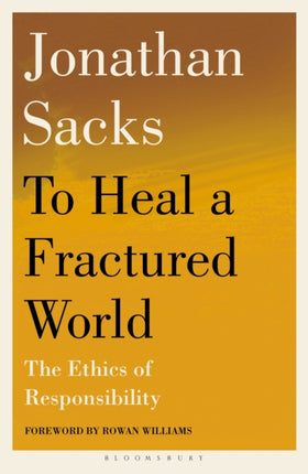 To Heal a Fractured World
