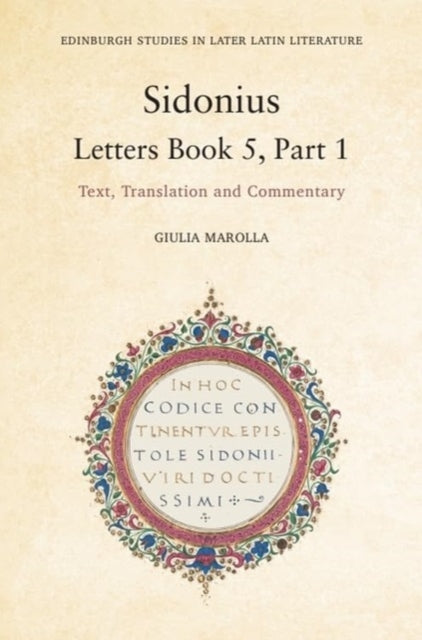 Sidonius Letters Book 5 Part 1