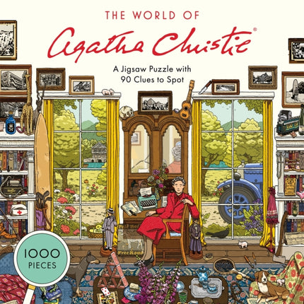 The World of Agatha Christie 1000piece Jigsaw