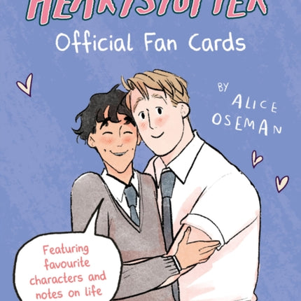 Heartstopper Official Fan Cards