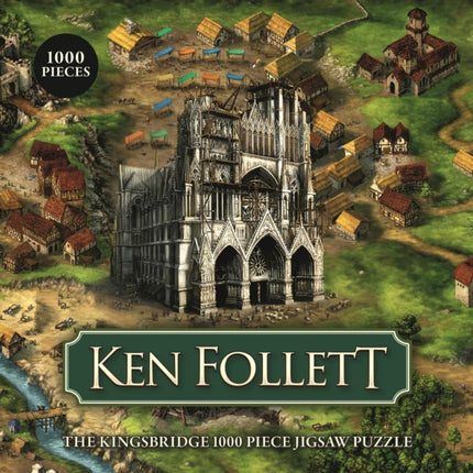 Ken Follett The Kingsbridge 1000piece jigsaw puzzle