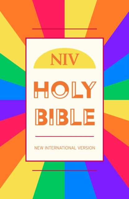 NIV Value Hardback Bible: Rainbow edition