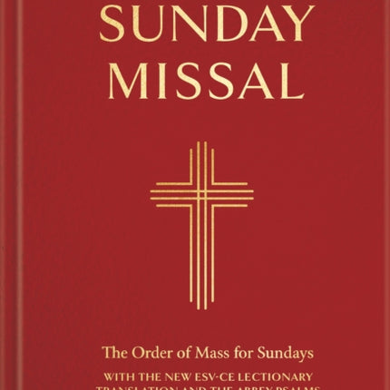 Sunday Missal Peoples Edition Red Binding