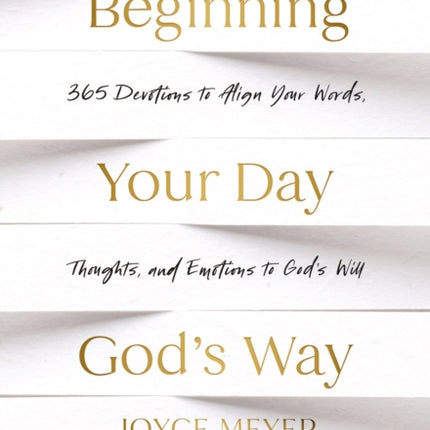 Beginning Your Day Gods Way