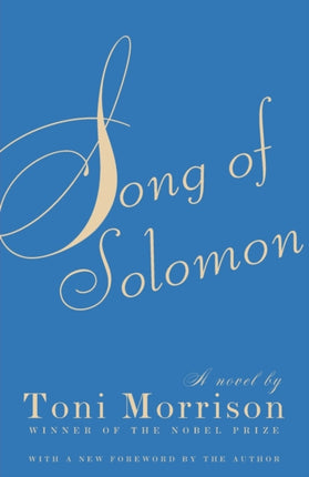 Song of Solomon: A Novel