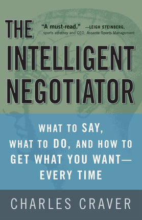 The Intelligent Negotiator