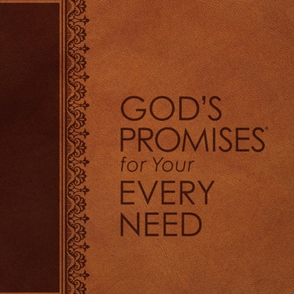 God's Promises for Your Every Need NKJV (Large Text Leathersoft)