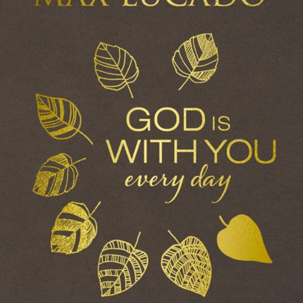 God Is With You Every Day (Large Text Leathersoft): 365-Day Devotional