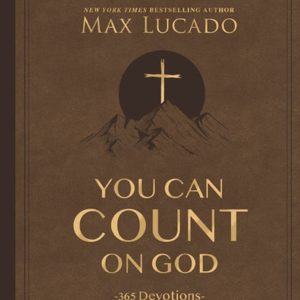 You Can Count on God Large Text Leathersoft