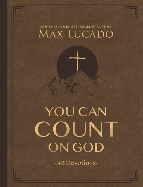 You Can Count on God Large Text Leathersoft