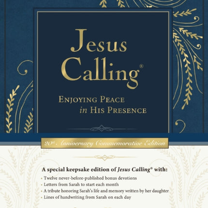 Jesus Calling Commemorative Edition