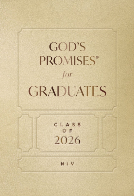 Gods Promises for Graduates Class of 2026  Gold NIV