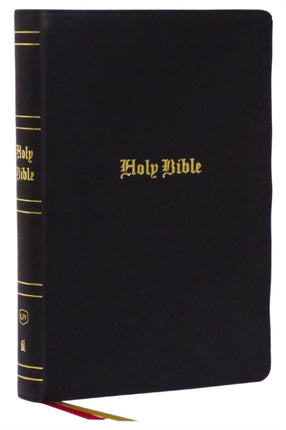 KJV Holy Bible: Super Giant Print with 43,000 Cross References, Black Genuine Leather, Red Letter, Comfort Print: King James Version