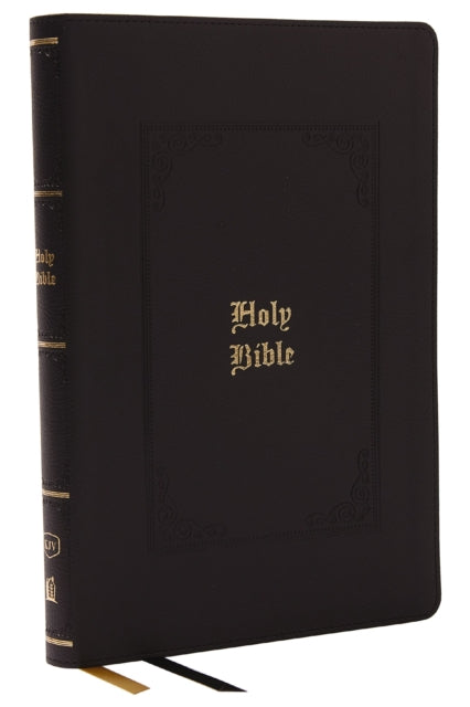 KJV Holy Bible: Giant Print Thinline, Black Leathersoft, Red Letter, Comfort Print (Thumb Indexed): King James Version (Vintage)