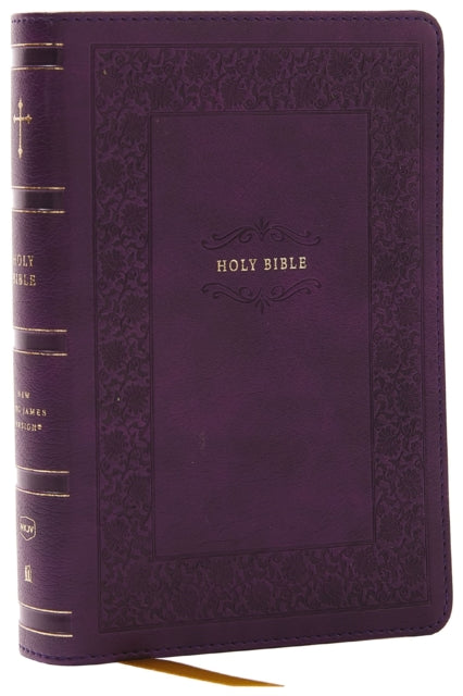 NKJV Compact Paragraph-Style Bible w/ 43,000 Cross References, Purple Leathersoft, Red Letter, Comfort Print: Holy Bible, New King James Version: Holy Bible, New King James Version