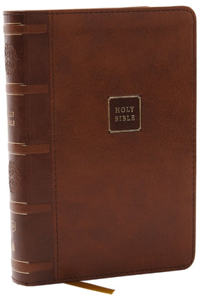 KJV Compact Bible w/ 43,000 Cross References, Brown Leathersoft, Red Letter, Comfort Print: Holy Bible, King James Version: Holy Bible, King James Version