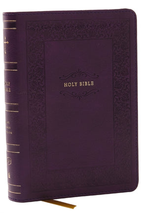 KJV Compact Bible w/ 43,000 Cross References, Purple Leathersoft, Red Letter, Comfort Print: Holy Bible, King James Version: Holy Bible, King James Version