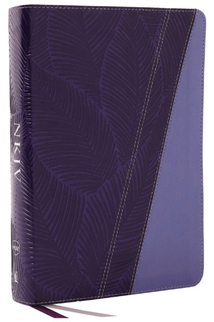 NKJV Study Bible, Leathersoft, Purple, Full-Color, Comfort Print: The Complete Resource for Studying God’s Word