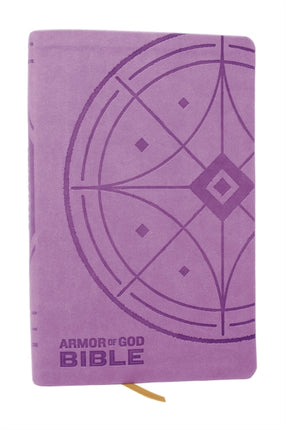 NKJV Armor of God Bible Purple Leathersoft