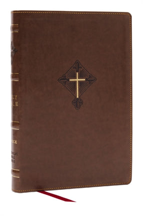 RSV2CE Thinline Large Print Catholic Bible Brown