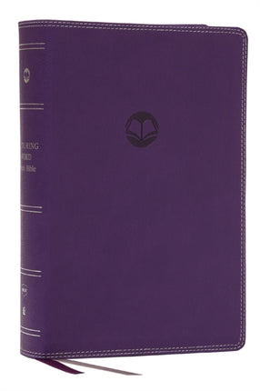 Enduring Word Study Bible Pastoral Commentary from Every Chapter of the Bible NKJV Purple Leathersoft Red Letter Comfort Print